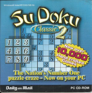 CD-ROM SU DOKU CLASSIC 2 ~ PROMOCIÓN DIARIA POR CORREO - Imagen 1 de 2