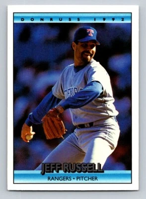 Jeff Russell 1992 Donruss #129 Texas Rangers - Image 1 of 2