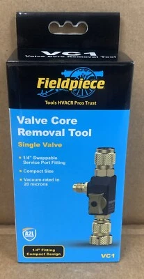 PIEZA DE CAMPO - HERRAMIENTA DE EXTRACCIÓN DE NÚCLEO DE VÁLVULA - 1/4" O 5/16" (5/16" SE VENDE POR SEPARADO) VC1 Foto 1 de 4