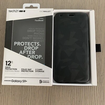 Tech21 Genuine Evo Tactical  Case For Samsung Galaxy S9+ Plus Black - Image 1 of 4