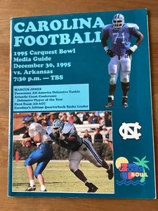 1995 UNC Football Carquest Bowl Media Guide-NEW/Unused - Picture 1 of 2