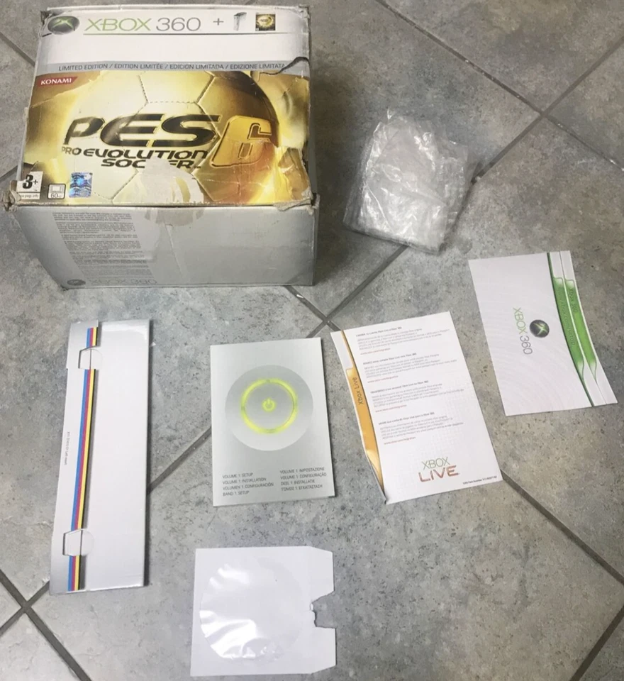SOLO SCATOLO - Microsoft Xbox 360 Edizione PES 6 - PRO EVOLUTION SOCCER - Immagine 1 di 4