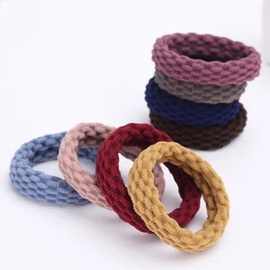 20 Pcs Scrunchie Hair Ties Plastic Hair Bands Hair Tie Bracelet Crease Hair Tie - Picture 1 of 12