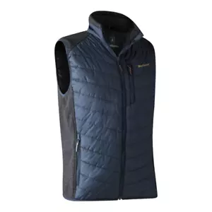 Deerhunter Moor Padded Waistcoat 4572 Dark Blue 786 Hunting Shooting RRP £59.99 - Picture 1 of 2