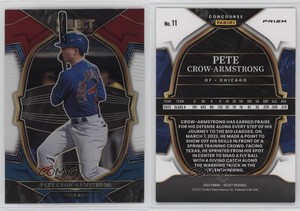 2023 Panini Select Concourse Tri-Color Prizm Pete Crow-Armstrong #11