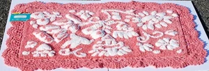 Pioneer Women Maize Coral Bath Rug 20"x32" - Picture 1 of 10