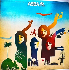 ABBA The Album 1977 UK Gatefold vinyl LP Take A Chance On Me Name Of The Game - Picture 1 of 2