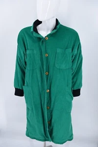 Vintage Braetan Corduroy Zip/Button Front Insulated Coat Womens Size Large - Picture 1 of 12