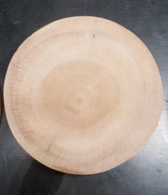 SMALL -  7" Inch Butcher Block One Piece End Grain Cutting Lime Bar Board - Image 1 of 4