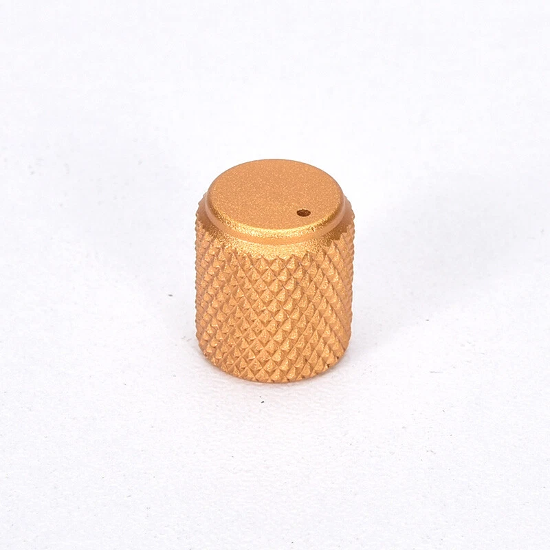 5件装D:12毫米H:15毫米全铝色旋钮旋钮音量电位器旋钮  — 第 1/1 张图片