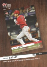 2020 Topps Baseball '19 Topps Now Review #TNR-5 Shohei Ohtani