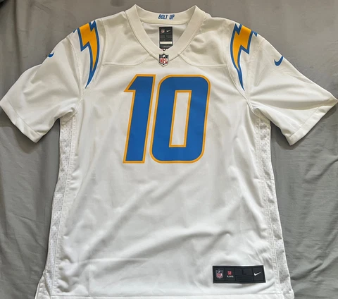 Justin Herbert Authentic Nike Los Angeles Chargers NFL Limited Jersey L Cover