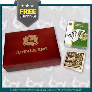John Deere Spielkartenbox mit Spielkarten Geschenkbox Set - offiziell lizenziert! - Bild 1 von 11