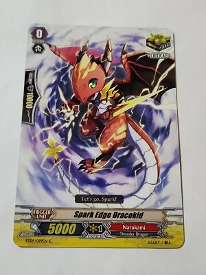 Cardfight!! Vanguard Spark Edge Dracokid BT09/099EN C CFV NM - Image 1 of 2