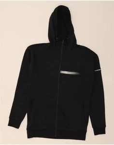 UNDER ARMOUR Mens Zip Hoodie Sweater Small Black DG35 - Picture 1 of 4