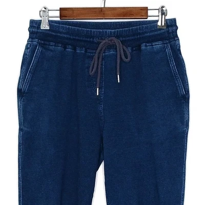 Brooks Brothers mens elastic waist drawstring jogger size M dark wash - Image 1 of 4