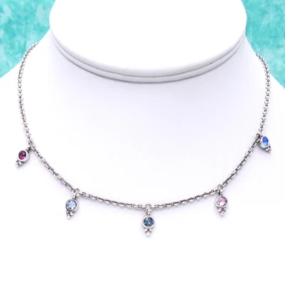 Brighton Color Drops Crystal Short Necklace NWTag $62 Jewelry - Image 1 of 4