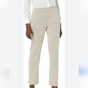 Lysse pants houndstooth yellow sz S  miller treggings gold check slimming - Picture 1 of 9