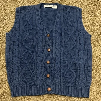 Chaleco Suéter Crochet A28 Azul L Rainbow Ridge Para Mujer De Colección Foto 1 de 3