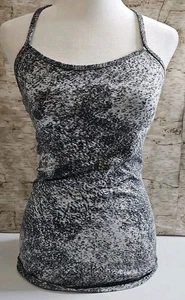 Lululemon Power Y Tanktop Damen 4 ärmellose integrierte BHs Racerback  - Bild 1 von 9