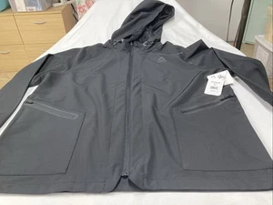 Reebok Infinity Jacket Sleet 2XL Full Zipper Black New With Tag - Picture 1 of 18