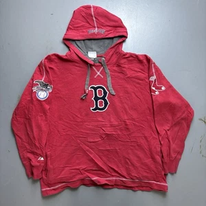 Majestic Boston Red Sox Pullover Hoodie Mens Sz XL - Picture 1 of 12