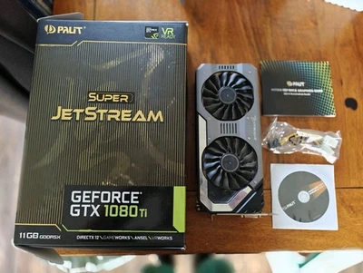 Palit Super Jetstream GeForce GTX 1080 Ti 11GB GDDR5X - Image 1 of 4