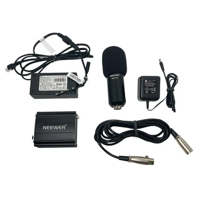 Neewer NW700 Microphone NW100 Power Cables Recording Equipment - Image 1 of 4