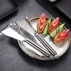 Stainless Steel Triangle Fruit Cutting Knife Non-Slip Decorative Kitchen Tool ZF