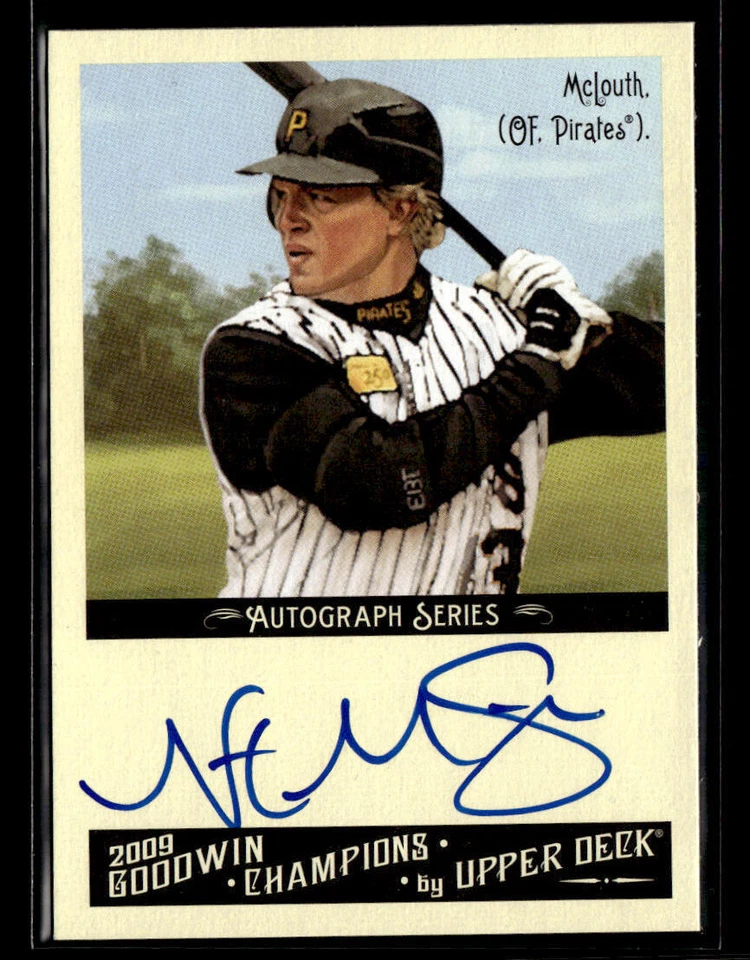 2009 Upper Deck Goodwin Champions Autographs #MN Nate McLouth - Image 1 of 2