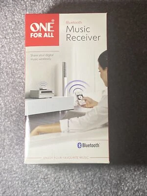 One For All SV1810 High Quality Wireless Bluetooth Music Receiver System. New!!! - Image 1 of 2