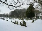 Photo 6x4 Cold as the grave Stenhouse/NT2171 A snowy Saughton cemetery. c2009