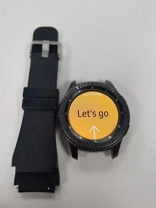 Samsung GEAR S3 FRONTIER 46MM BLACK SM-R760 (BLUETOOTH) SMARTWATCH (VERY GOOD) - Photo 1 sur 6