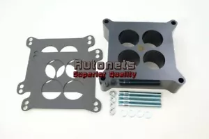 ESPACIADOR CARBURADOR FENÓLICO PORTADO DE 2" SE ADAPTA A HOLLEY CHEVY FORD 4BBL SBC BBC BB SB - Imagen 1 de 1