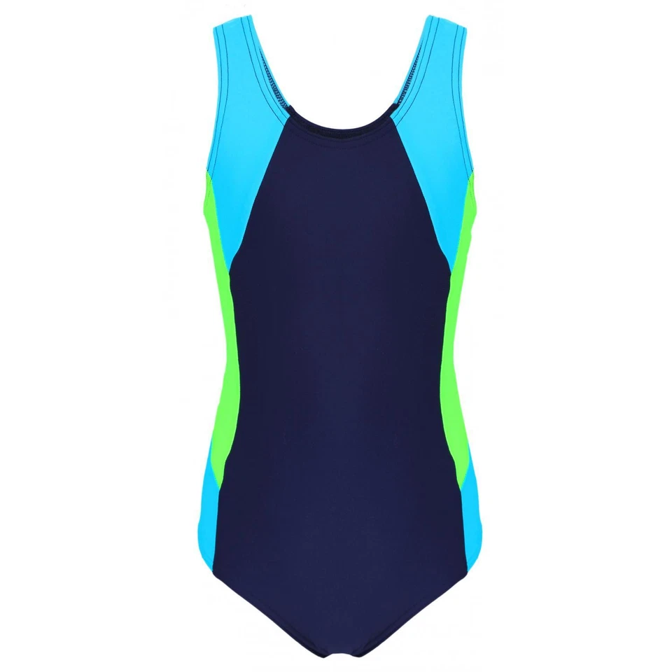 Aquarti Mädchen Badeanzug mit Ringerrücken - Bild 1 von 1