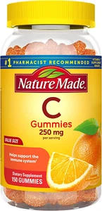 Nature Made Vitamin C 250 mg Gummies, Supplement for Immune Support 80ct 150ct - Picture 1 of 14