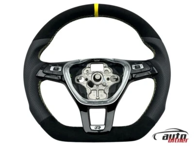 TUNING Lenkrad Lederlenkrad Leder Alcantara Vw PASSAT B8 3G Multifunktion R-Line - Bild 1 von 4