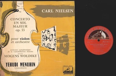 10" FBLP 1066 Artistique Yehudi Menuhin Carl Nielsen's Violin Concerto - Image 1 of 2