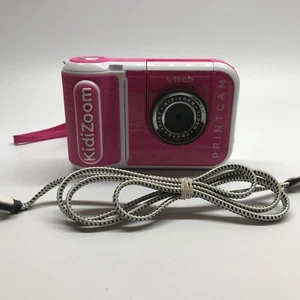 VTech KidiZoom Printcam Kids Thermal Printer Camera Pink Tested - Picture 1 of 7