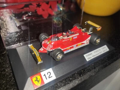 Ferrari 312 T4 Gilles Villeneuve  + driver 1/43 Minichamps  - Immagine 1 di 4