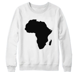 Map African Sweatshirt Continent Countries Tribal Black History Wakanda Stay - Picture 1 of 16