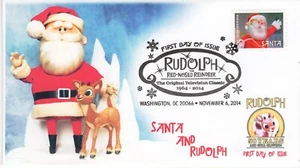 AO-4948-2, 2014, Rudolph, 50 Jahre, Zusatzgütesiegel, Bildstempel, Ersttag - Bild 1 von 1