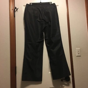 Banana Republic Womens Size 12R Pants Black Cotton Blend - Picture 1 of 6