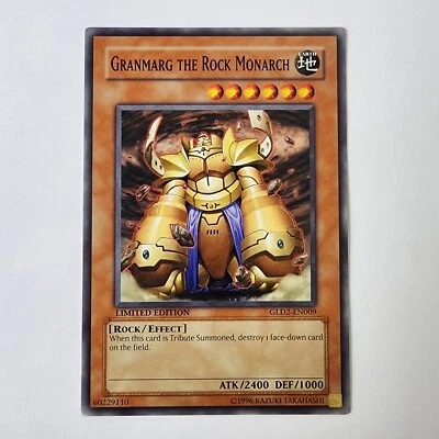 Granmarg the Rock Monarch - GLD2-EN009 - NM/VLP - Common - Limited - Yugioh - Image 1 of 2