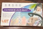 NWT Lee and Town Gel Summer Ice Mat For Car Seat Double Sided Dinos/Elephants