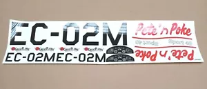 GREAT PLANES Pete 'n Poke RC Aircraft Stickers Decals RARE Hobbico PNP4D01 NEW - Picture 1 of 5