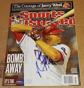 NELSON CRUZ Texas Rangers SIGNED AUTOGRAPHED Sports Illustrated SI COA NO LABEL - Picture 1 of 1