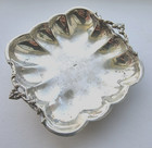 ANTIQUES 925 STERLING SILVER  NUT CANDY TRAY  DISH  57.9g  4.25 