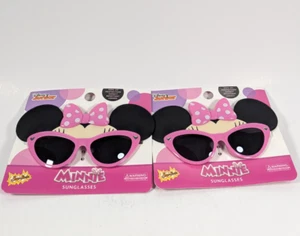 Sun-Staches Disney Minnie Mouse Sunglasses For Kids 2 Pack 100% UV Protection - Picture 1 of 2