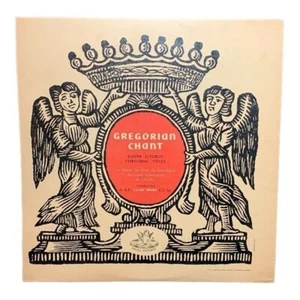 LP Schola Des Pres Du Saint - Gregorian Chant Vinyl Record - Picture 1 of 2